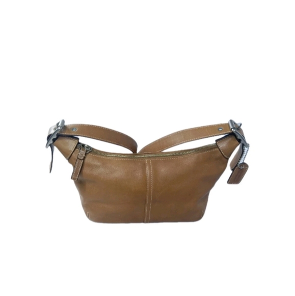 Coach Legacy Leather Demi Hobo  Bag in Brown Leather 9564 Y2K - Picture 1 of 11
